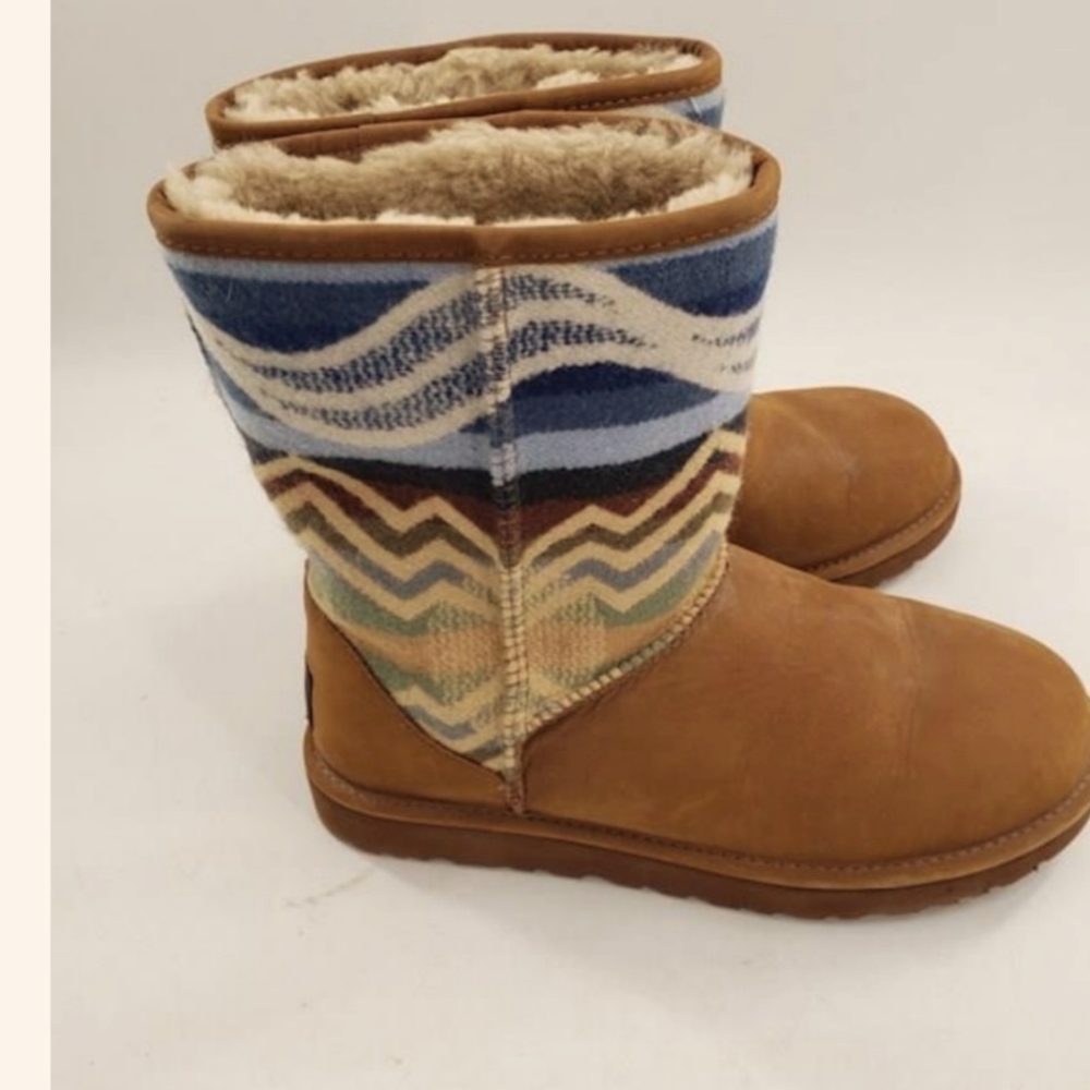 NWOB Ugg x Pendelton Boot collaboration